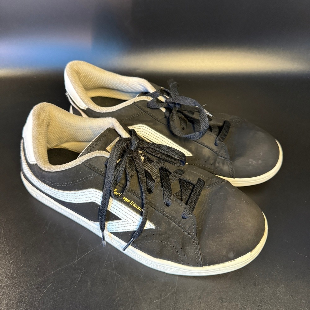 Airwalk Heritage Edition Black Synthetic Skate Shoes Mens 6 Womens 7.5